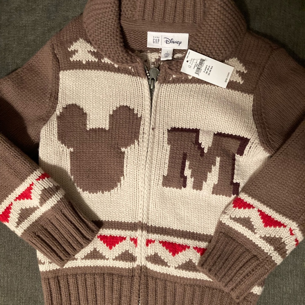 BabyGap 3T Mickey Sweater
